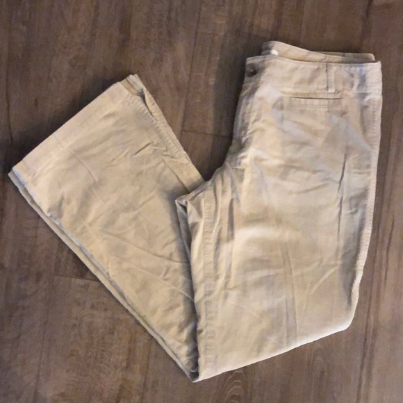 Like new! - BANANA REPUBLIC 100% Cotton Boot Cut Corduroy Pants - Picture 1 of 7